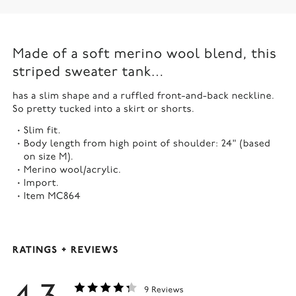 Madewell Wool Ruffle Top - Picture 10 of 10